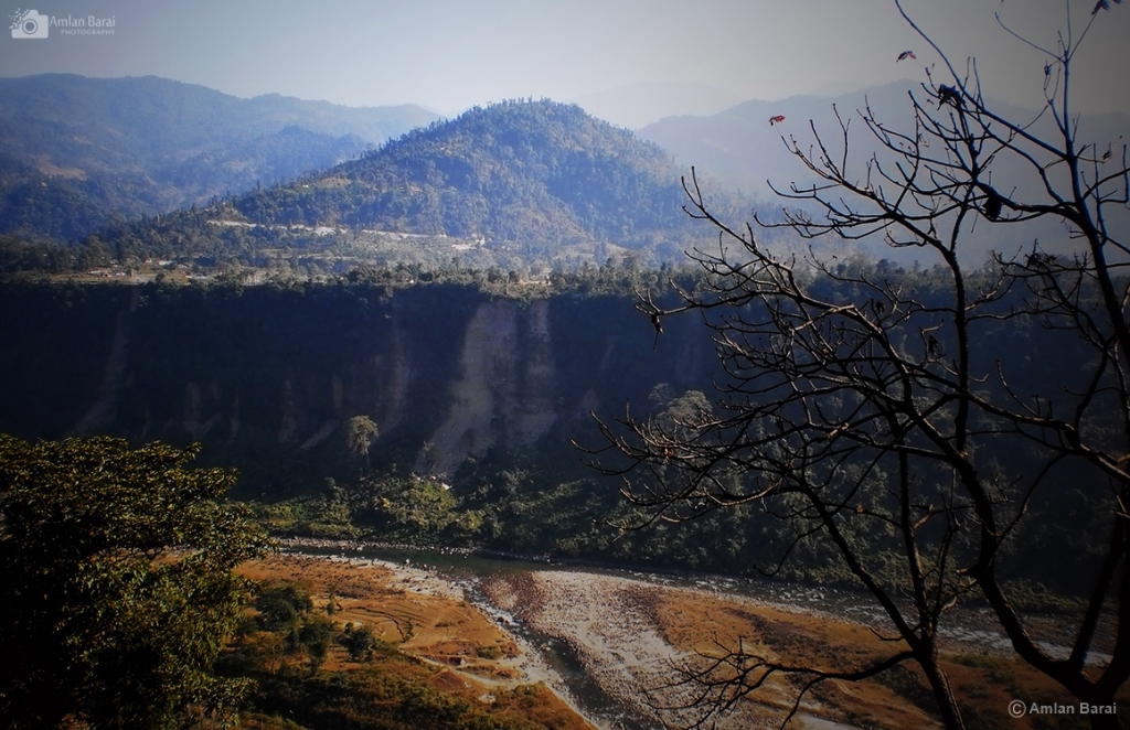 Near Bindu: India-Bhutan border